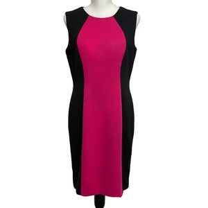 Tahari Color Block Dress Size 8